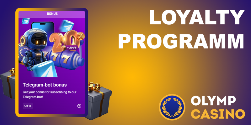 Olymp casino loyalty programme