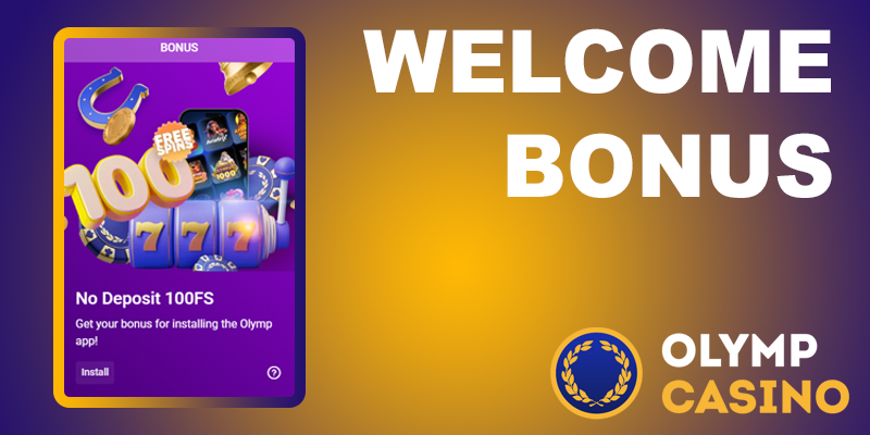 Welcome bonus Olymp casino 35000 BDT and 250 free spins